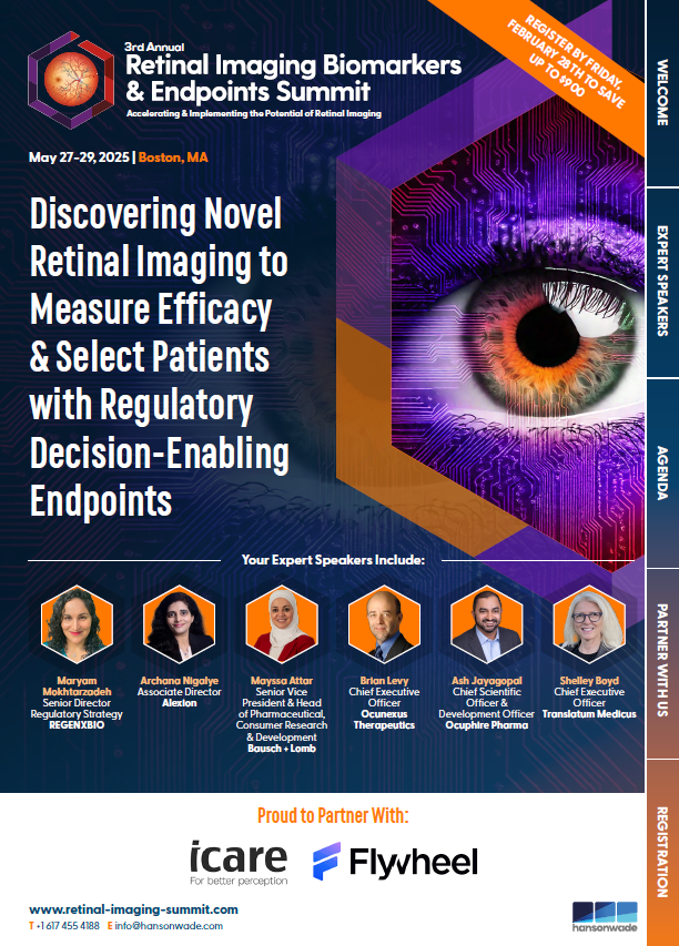 3rd Retinal Imaging Biomarkers & Endpoints Summit, ophthalmology conference